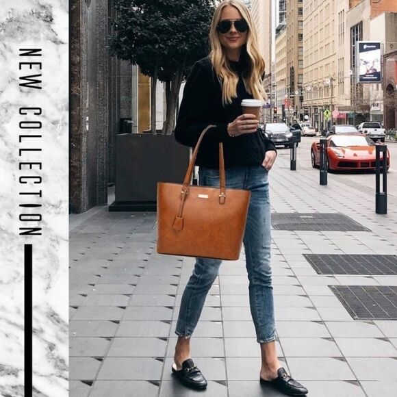 4 Piece Set NEW Tote Bags Wallets Satchel Tote Bags - Picture 7 of 13